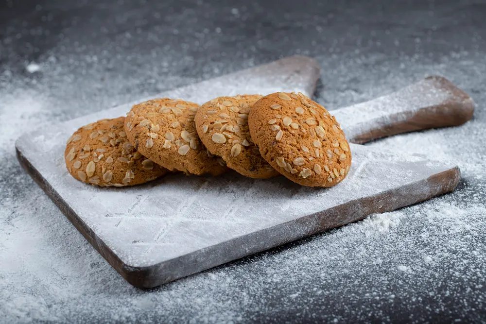کوکی رژیمی با آرد جو دوسر