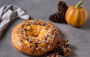 طرز تهیه کیک کدو حلوایی پاییزی